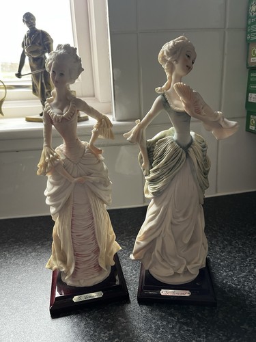 Pair capodimonte guiseppe - pair, of
